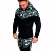 Nuevo suéter cárdigan con capucha de camuflaje para deportes al aire libre para hombre