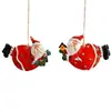 Adornos Decorativos para Festivales, Decoraciones Transfronterizas, Accesorios Acrílicos de Reno Impresos para Árbol de Navidad, Nuevos Colgantes Planos para Colgar
