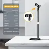 Suporte de Microfone Retrátil de Metal para Conferência Microfone Condensador Sem Fio de Mesa Transmissão Ao Vivo Suporte de Microfone Ajustável de Mesa