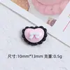 Mini Bolsa Doce Fria de Amor Desenho Animado Acessórios de Joia DIY Resina Cola Cremosa Pequenos Acessórios Material para Presilha de Cabelo