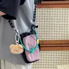 Bolsa de Almacenamiento, Bolsa Ligera de Secado Rápido para Taza de Agua, Bolso Pequeño de Hombro Estilo Japonés de Nylon 2025, Bolso Pequeño Casual para Teléfono Móvil, Monedas, Auriculares