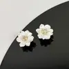 Brincos de Clipe para Velas de Mosquito para Mulheres Sem Orelhas Furadas, Brincos de Pérola de Alta Qualidade, Brincos Estilo Francês Atacado, Luxo Leve Ins, Simples e Elegante