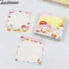 Coleção de Cadernos Quadrados de Tijolo Desenho Animado, Páginas Coloridas, Caderno Quadrado de Tijolo de Papel, Caderno de Conveniência de Alta Qualidade para Estudantes para Anotações e Mensagens
