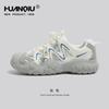 Tênis Casuais Universais Ugly Dad Femininos 2024 Verão Novo Sandálias Esportivas Outdoor Recortados Respiráveis Sapatos de Caminhada