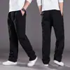 Pantalones casuales finos de primavera y verano transfronterizos para hombre, sitio web independiente, corte holgado, talla grande, pantalones de pierna ancha, pantalones largos, pantalones cargo multibolsillo