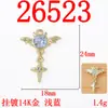Mini Asas de Diabo Morcego Fofo Estrela de Quatro Pontas Pingente Acessórios de Liga Brincos Artesanais Pulseira Acessórios DIY