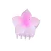 Pinza para el Cabello de Flor de Frangipani de Lujo Ligero Transfronterizo para Mujer, Pinza de Tiburón de Flor para Peinado Recogido de Verano en la Parte Trasera de la Cabeza, Exquisito Accesorio para el Cabello