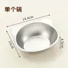 Tazón de acero inoxidable para gato, tazón de comida para gato, tazón de comida para mascotas, tazón de agua, tazón de comida, tazón para perro mascota, tazón inclinado para proteger la columna cervical