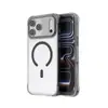 Funda magnética para teléfono con airbag en las cuatro esquinas, adecuada para Apple 18PROMAX, moderna 17PRO, tacto suave 13/14, anticaídas 15
