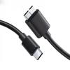 Cabo de disco rígido móvel type-c type-c para microB caixa de disco rígido móvel cabo de dados USB3.1 cabo TYPE-C