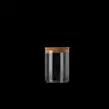 Botella de vidrio de borosilicato de alto diámetro de 85 mm botella de tubo recto tanque de almacenamiento tanque sellado para granos de cocina se puede imprimir logo