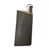 Bolsa Portátil Colgante para Guardar Gafas Bolsa de Almacenamiento de Gafas de Sol de PU Bolsa para Gafas Llavero Conveniente Bolsa Colgante para Gafas