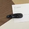 Mil Ouro Estilo Chanel Presilha de Cabelo com Strass Presilha Lateral BB Adorno de Cabeça Fashion Presilha de Testa de Alto Padrão Cartão para Cabelo Fino Presilha Lateral