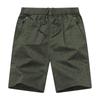 Direto da Fábrica Novos Shorts de Primavera e Verão Moda Estampa de Letras Casual Bolso com Zíper Cintura Elástica Casual