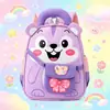 Nova Mochila Infantil Mochila de Desenho Animado Fofa para Jardim de Infância Mochila Infantil para Crianças de 3-6 Anos Leve Grande Capacidade Mochila de Costas Duplas