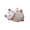 Energía Solar Gato de la Suerte Adornos Decoración para Coche Perfume para Coche Creativo para Mujer Diamante Encantador Personalidad