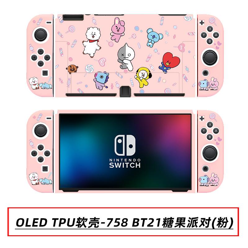 OLED TPU软壳-758 BT21糖果派对(粉).jpg