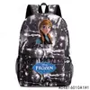 Directo de fábrica Mochila estampada de Frozen mochila de animación para escuela primaria bolsa de dibujos animados con estampado en caliente gran capacidad