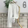 Pantalones Casuales de Algodón y Lino Nuevos de Verano para Hombre, Talla Grande Sueltos de Lino Pierna Ancha, Pantalones Harem Estilo Chino