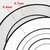 Tapete de silicona para amasar multi-tamaño transfronterizo resistente a altas temperaturas graduado tapete de harina para masa tapete de silicona para hornear de cocina venta al por mayor