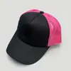Gorras de Béisbol de Malla Sencillas con Combinación de Colores para Primavera y Verano para Hombres y Mujeres Sombrilla Deportiva Exterior de Malla Personalizada Gorras de Camionero Venta al por Mayor