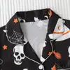 Cardigan Cruzado Europeu e Americano de Seda Leite com Estampa Única Pijama Feminino, Shorts de Manga Curta, Roupa de Dormir Casual Respirável, Roupa de Casa