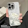 Funda de Teléfono de Hilo de Plumas Adecuada para iPhone 17, Apple 16 Pro Max, Alto Valor Estético, Película para Lente 15, Cubierta Nuevo Modelo 14/13