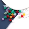 Jadeporcelana Colorida Borboleta Cabaça Coração Redondo Contas Soltas DIY Pulseira Feita à Mão Acessórios de Cabelo Materiais para Roupas Acessórios Joias