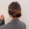 Lírio do vale franja strass rabo de peixe grampo de uma palavra bola redonda coque liga haste de cabelo novo estilo chinês garfo de cabelo feminino