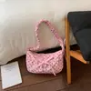 Bolsas Femininas 2026 Nova Tendência de Verão Design de Nicho Bolsa de Ombro Personalizada para Aula e Deslocamento Bolsa Transversal Casual