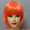 Peluca de cabeza BOBO transfronteriza para estudiante, flequillo recto, peluca de cabeza BOBO, peluca de color para niños, juego de pelucas, flequillo ordenado