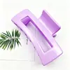 Clip para el pelo de tiburón de silicona suave nuevo para Amazon transfronterizo clip para el pelo suave protección anti-colisión clip para la nuca anticaída del cabello