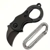 Mini Cuchillo Llavero Multifuncional Portátil Afilado Cuchillo para Fruta Alta Dureza Bolsillo Desempaquetar Expreso Plegable