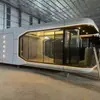 Estación Inteligente Contenedor Área Escénica Casa Móvil Casa Prefabricada Espacio Móvil Destacado Cápsula Espacial Smart Homestay Habitación para Transmisión en Vivo
