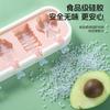 Molde para Helado Casero Grado Alimenticio Silicona Suave Paleta de Hielo Molde para Helado Modelo de Palito de Queso de Dibujos Animados para Niños