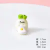 Boneca Coelhinho Cebolinha Dumpling Criativa de Desenho Animado Mini Ornamento de Mesa Acessórios DIY para Sacola Surpresa Decorações de Casa de Boneca