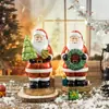 Adornos de Árbol de Navidad de Resina de Santa Claus Transfronterizos Escena de Atmósfera para el Hogar Decoración Navideña Regalo Venta al por Mayor