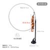 Resumo atualização ventosa cat tease stick auto-oi fio destacável cat tease stick substituição cabeça terno gato tease brinquedo