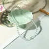 Pulseira Nova de Cristal para Mulheres, Joia Versátil de Moda de Alto Padrão de Nicho, Acessório com Contas de Luxo Leve