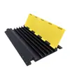 Tablero de Protección de Cables de Tráfico, Canaleta de Goma para Cables, Reductor de Velocidad, Cubierta de Cable de Goma-Plástico, Canaleta de Protección de Cables de PVC para Interiores, Exterior