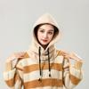 Chapéu de algodão Bib Dual-purpose Sweat Hat Outono e Inverno Espesso Proteção da Orelha Capa do pescoço Quente Capuz à prova de vento