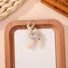 Accesorios de joyería de brocado Song estilo chino tradicional, colgante de ciervo pequeño, regalo creativo hecho a mano para DIY, llavero, charm para bolso, accesorio Hanfu