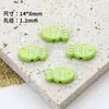 Lindo Pez Ondulado de Aleación Versátil Cuentas de Aleación Material para Pulsera Collar DIY Material de Cuentas Sueltas Material de Accesorios para Joyería