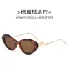 2025 Nuevas Gafas de Sol Retro Personalizadas Ojo de Gato Moda Anti-UV de Gama Alta Tendencia Gafas de Sol Mayoreo