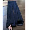 Pantalones casuales de patrón ondulado estilo americano para hombre, verano, pana fina, holgados, adelgazantes, relajados, largos