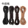 Bricolaje cuero genuino Amazon AliExpress 5 m piel de vaca embalaje Negro Café profundo café medio piel de vaca original