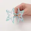 Grampo de Cabelo Estrela Colorida Oca Popular Transfronteiriço Acessórios de Cabelo para a Nuca Acessórios de Cabelo Doces Femininos Presilha de Tubarão de Alta Qualidade Venda por Atacado