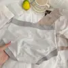 Pantaletas jacquard texturizadas ultrasuaves sin costuras para mujer, de clase A, tiro medio, hipoalergénicas, entrepierna de algodón antibacteriano, calzones transpirables