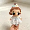 Apenas Roupas de Boneca Adequadas para Bonecas Nyota Little Moments Série 15cm Conjunto de Reposição: Capa com Suspensório e Saia de Renda para Verão