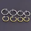 Nuevo clip para oreja invisible sin perforación aretes falsos para pareja resina arco resorte clip para oreja no alérgico joyería para oreja
